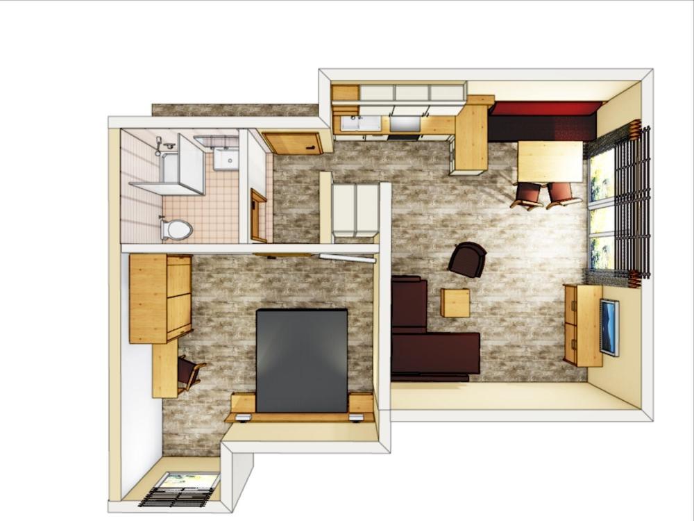 Hotel Rubihaus اوبرستدورف المظهر الخارجي الصورة